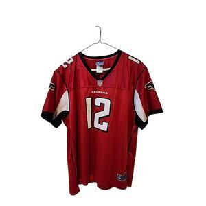 NFL Pro Line Falcons Sanu Sr 12 Red Jersey Size 2xl